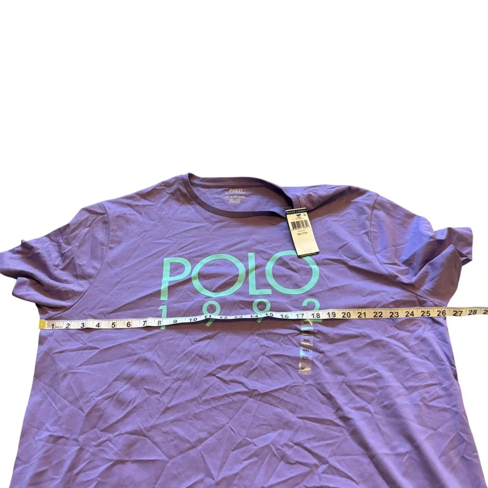 Polo Ralph Lauren Mens XXL Wisteria Purple‎ Polo 1992 Graphic T-Shirt New NWT